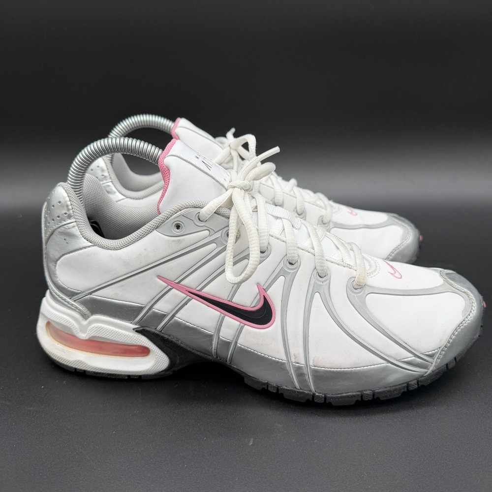 Nike Women's Air Max Torch SL Shoes Size 9 White Pink Silver Running Walking